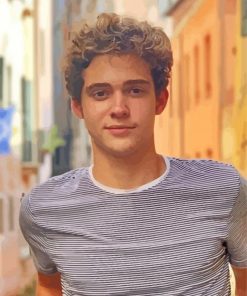 The Actor Joshua Bassett paint by number