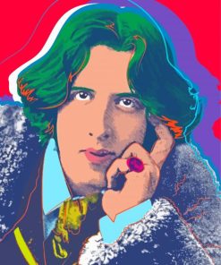 The Poet Oscar Wilde paint by number