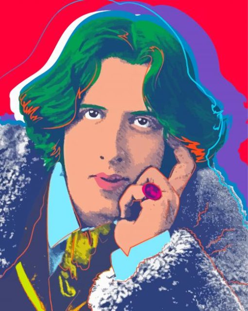 The Poet Oscar Wilde paint by number