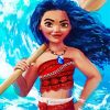 Vaiana paint by number