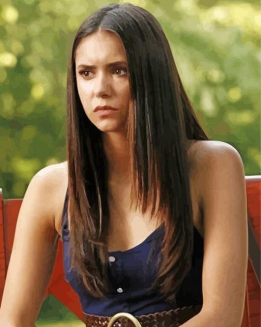 Vampire Diaries Elena Gilbert paVampire Diaries Elena Gilbert paint by number