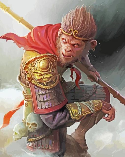 Wukong paint by number