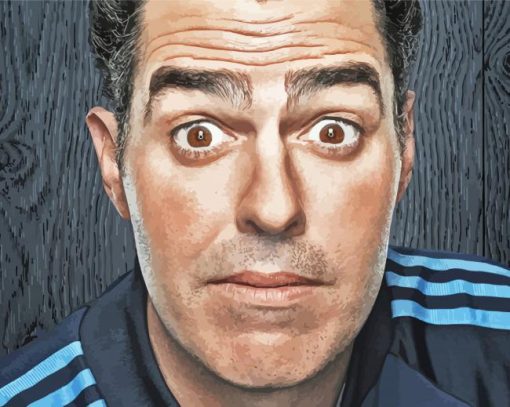 Adam Carolla paint by number