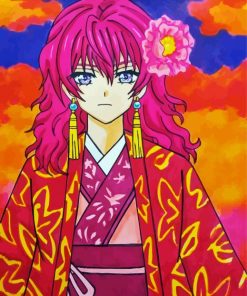 Aesthetic Akatsuki No Yona paint by number