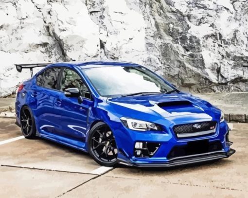 Aesthetic Subaru Wrx Paint By Numbers