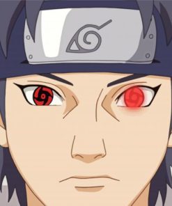 Aesthetic Mangekyou Sharingan paint by number