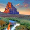Albuquerque Landscape paint by number