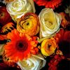 Autumn Flowers Bouquet paint by number