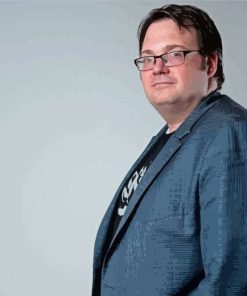 Brandon Sanderson Author Paint By Numbers