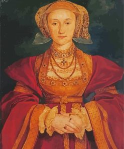 Catherine Howard England Queen paint by number