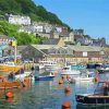 Cornwall Looe Harbour Paint By Numbers