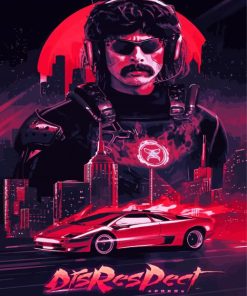 Dr Disrespect Paint By Numbers