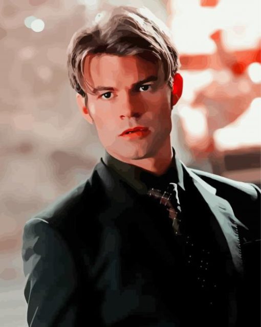 Elijah Mikaelson Vampire Diaries paint by number