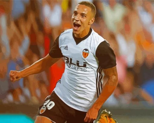 Football Player Rodrigo Moreno paint by number