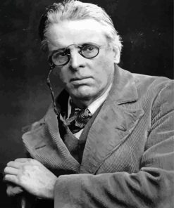 Former Senator William Butler Yeats paint by number