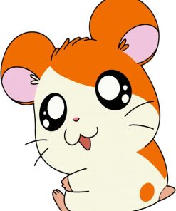 Hamtaro paint by number