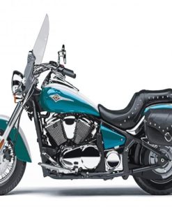 Kawasaki Vulcan Classic Motorcycle Paint By Numbers