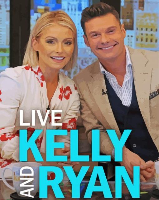 Live Kelly And Ryan paint by number