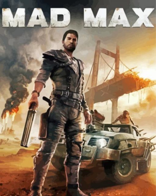 Mad Max paint by number