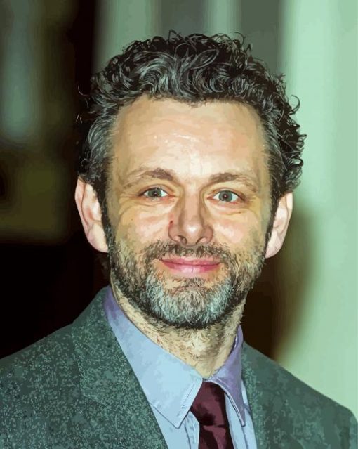 Michael Sheen paint by number