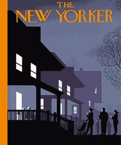 New Yorker Magazine Poster Paint By Numbers