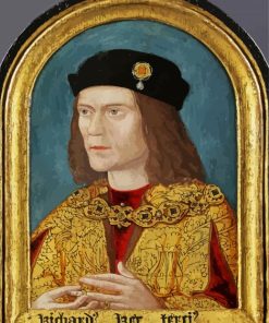 Richard III Portrait paint by number