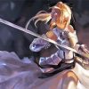 Saber Lilly paint by number