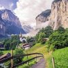 Switzerland Lauterbrunnen Paint By Numbers