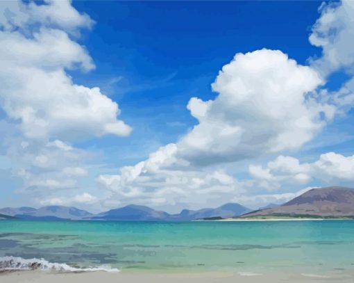 Taransay Island Paint By Numbers