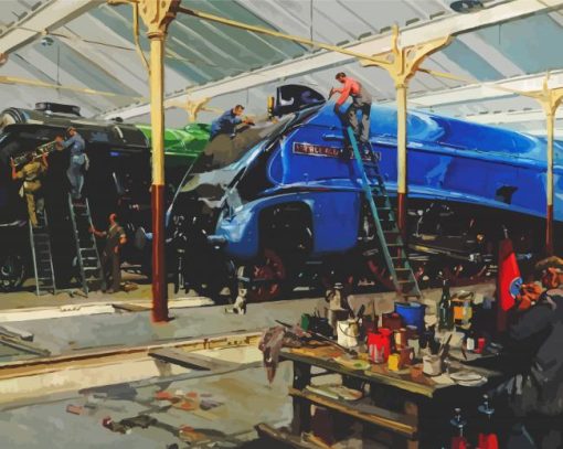 Terence Cuneo paint by number