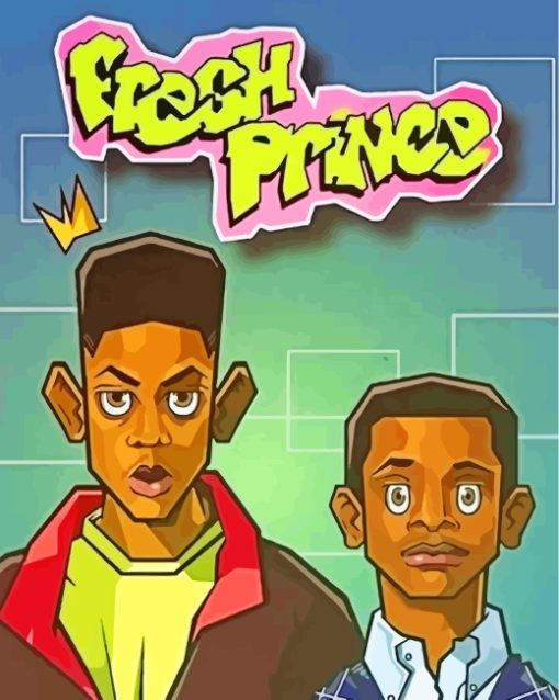 The Fresh Prince Of Bel Air Art paint by number