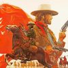 The Outlaw Josey Wales Film Poster paint by number