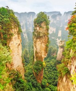 Tianzi Mountain China Paint By Numbers