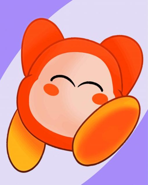 Waddle Dee paint by number