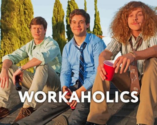 Workaholics Serie paint by number