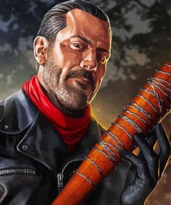 Aesthetic Negan Deviantart Art paint by number
