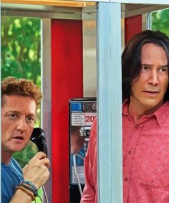 Bill And Ted Movie Paint By Numbers