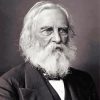 Black And White Henry Wadsworth Longfellow Paint By Numbers