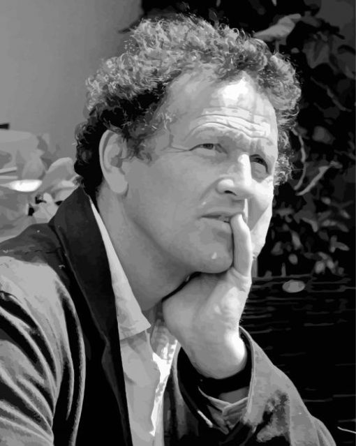 Black And White Monty Don Paint By Numbers