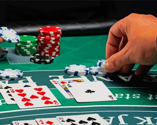Blackjack Game paint by number