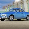 Blue Karmann Ghia Paint By Numbers