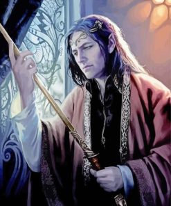 Elrond Movie Character Paint by number