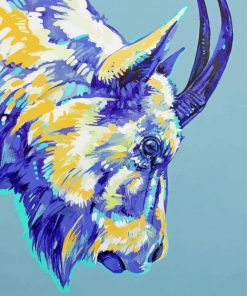 Mountain Goat paint by number