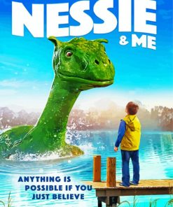 Nessie And Me Poster paint by number