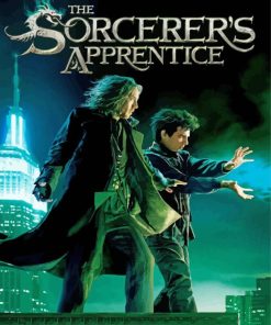 Sorcerers Apprentice Movie Poster Paint By Numbers