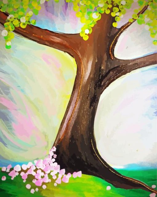 Summer Trees Paint By Numbers