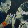 The Bride Of Frankenstein Paint By Numbers