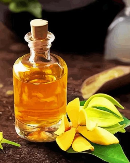 Ylang Ylang Oil paint by number