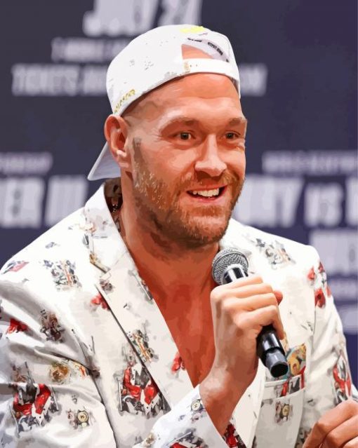 Tyson Fury Paint By Numbers