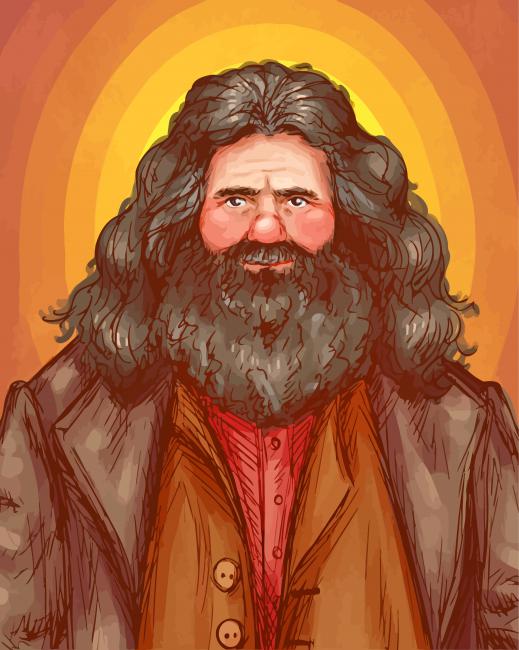 Rubeus Hagrid Paint By Numbers